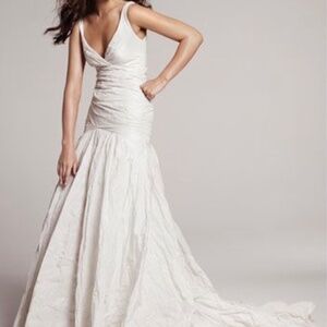 Nicole Miller Mermaid Trumpet style wedding dress